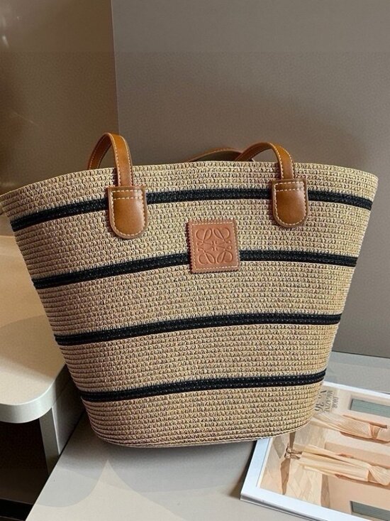 Loewe Handbags - Loewe Straw Bag, Handwoven Raffia Bag